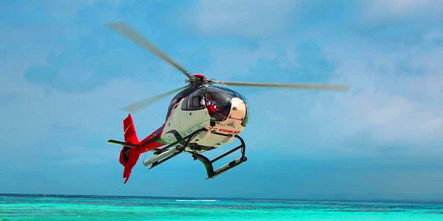 Helicopter Sightseeing Tour from Lavilleon   Shared